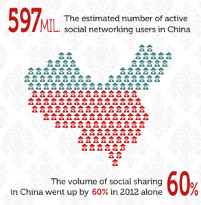 Social Users Info Graph - China